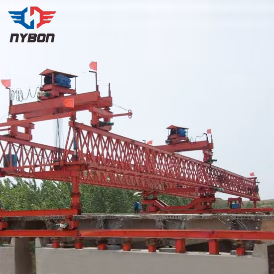 Gru per costruire ponti in aria o sopra il fiume