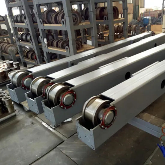 Gru a cavalletto stanca di gomma realizzata secondo norma europea Tipo europeo di gru a cavalletto con trave Goliath da 2 tonnellate