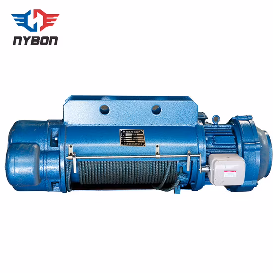 Tipo paranco elettrico a fune metallica tipo CD 5t standard cinese 6m 9m 12m con carrello